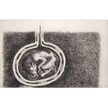 MICHAEL AYRTON [1921-75]. Minotaur - Embryo, 1971. etching, edition of 75, artist's proof V111/X.