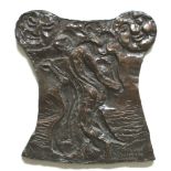 LEON UNDERWOOD [1890-1975]. Dance of Substance and Shadow, 1952. bronze, edition of 7. signed, dated
