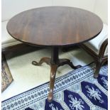 A 19th Century mahogany tea table,