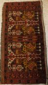 A Turkish prayer mat,