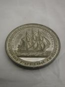 A Birkenhead Commissioner's Docks Opened by Viscount Morpeth MP medallion 1847