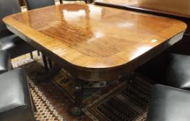 A 19th Century mahogany breakfast table,