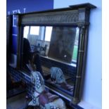 A 19th Century gilt overmantle mirror CONDITION REPORTS Height is approx 116 cm