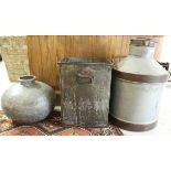 A milk churn,