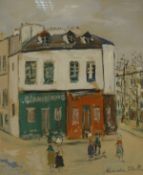 AFTER MAURICE UTRILLO (1883-1955) "Blanchisserie de la Bastille", pochoir lithograph,