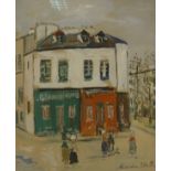 AFTER MAURICE UTRILLO (1883-1955) "Blanchisserie de la Bastille", pochoir lithograph,