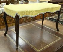 A 19th Century Hepplewhite style dressing stool,