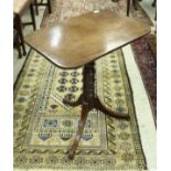 An early 19th Century mahogany occasional table,