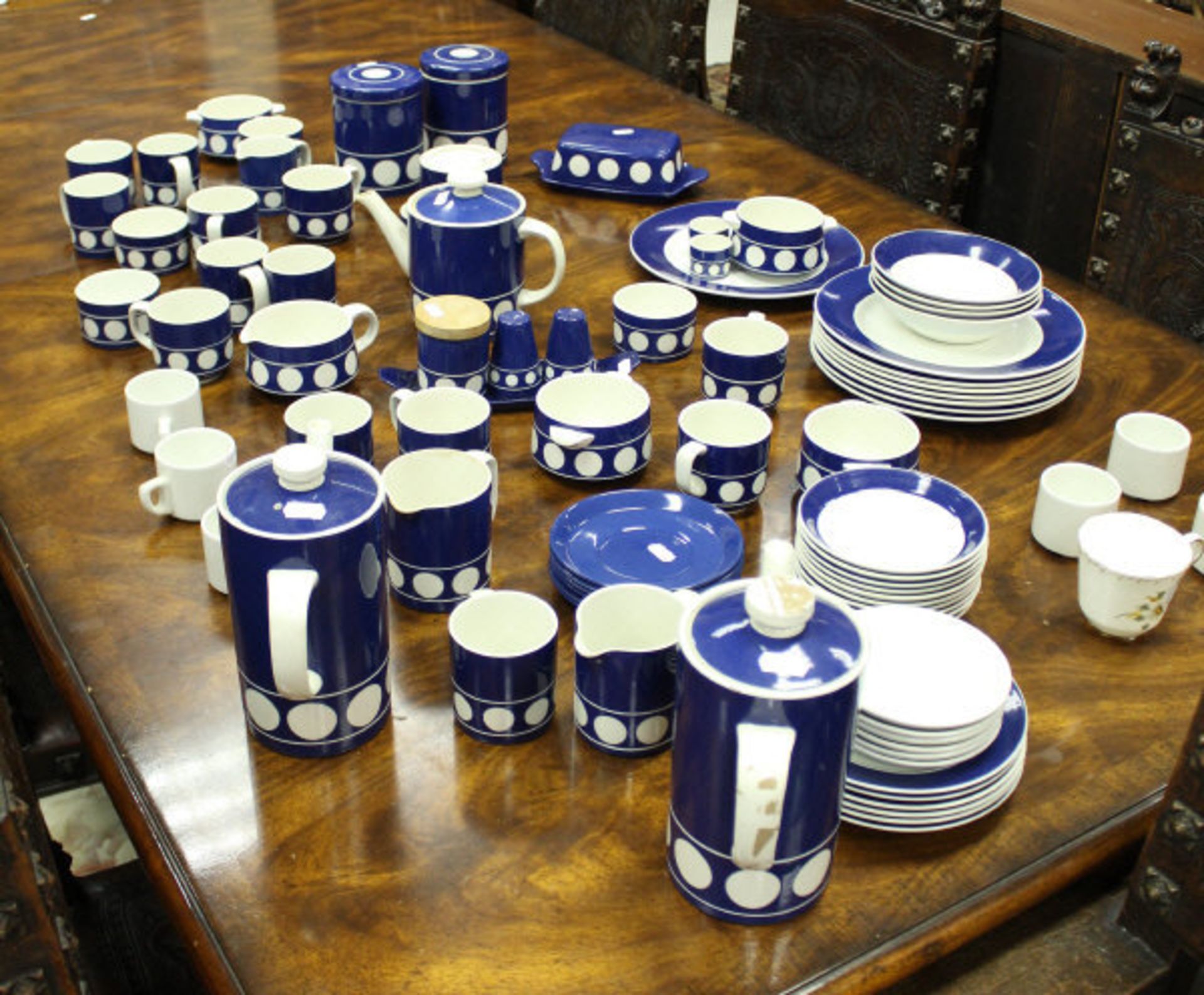A T G Green Limited "Channel Isles Collection" of dinner and tea wares including cups, saucers,