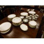 A collection of various dinner wares to include Coalport "Gold Wheat" and "Golden Melody",
