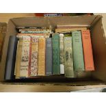 A box of Howard Spring books to include "Time and the Hour" first edition published by Collins 1957,