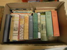 A box of Howard Spring books to include "Time and the Hour" first edition published by Collins 1957,