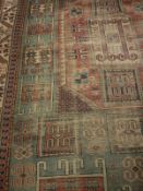 An Eastern rug,