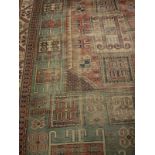 An Eastern rug,