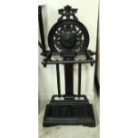 A modern cast iron "Victory" stick stand in the Victorian manner