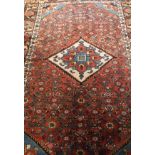 A Persian rug,