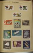 Six various stamp albums and collection of British and World stamps together with a box of 26