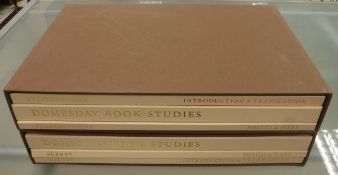 Four boxes of various books, to include Domesday Book studies,