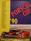 WITHDRAWN A collection of Porsche racing posters,