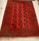 A Turkoman carpet,