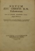 A 17th Century Greek Bible, New Testament, edited by Joseph Scaligeri,
