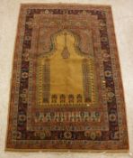 A Persian prayer rug,