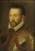 FRENCH SCHOOL IN THE MANNER OF ANTONIS MOR (1517-1575) "Francois I Duke of Montmorency,