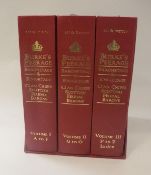 "Burke's Peerage 107th Edition",