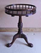 A modern mahogany occasional table in the George III taste,