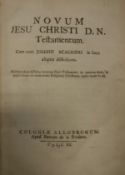 A 17th Century Greek Bible, New Testament, edited by Joseph Scaligeri,