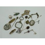 A collection of Victorian and later gold,