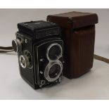 A Rolleicord Synchro Compur camera No'd.