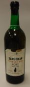 1 bottle Sandeman Vintage Port 1970 bottled 1972