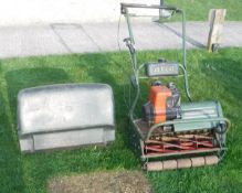 An Atco Commodore B20 petrol driven cylinder lawnmower CONDITION REPORTS Unable to