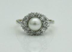 A ladies dress ring,