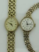 A 9 carat gold cased ladies Rotary wristwatch,
