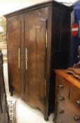 An 18th Century French oak armoire,