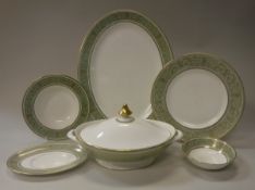 A Royal Doulton "English Renaissance" part dinner service to include serving plates, dinner plates,