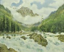 VICTOR COVERLEY PRICE (1901-1988) "Kootenay National Park, B.C.