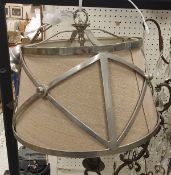 A pair of 20th Century Art Deco style ceiling lights,