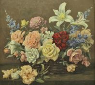 VICTOR COVERLEY PRICE (1901-1988) "Basket of roses,