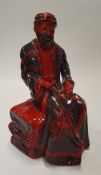 A Royal Doulton flambe figure "The Carpet Seller" (HN3277) circa 1990 CONDITION REPORTS