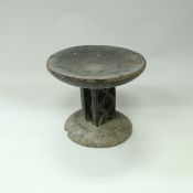 An early 20th Century African tribal stool,