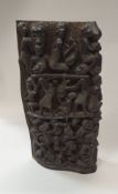 A Makonde carved ebony family group (traded in South Tanzania circa 1980)