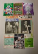 A collection of various sporting ephemera including Rugby Union programme England v Ireland 11 2