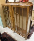 A 1940's display cabinet