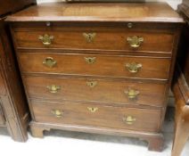 An early 19th Century mahogany bachelor's chest,