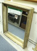 A 19th Century gilt framed wall mirror