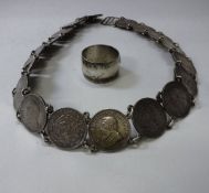 A South African 2½ shilling belt,