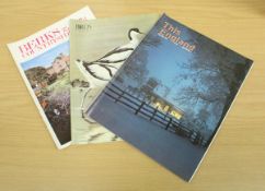 A box of magazines from the 1980s with numerous volumes for publications "Berks and Bucks